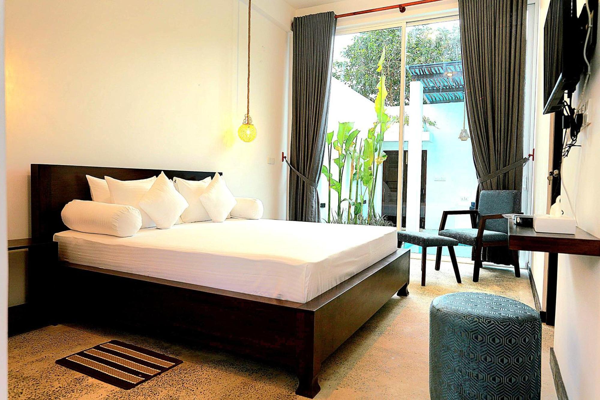 Private Pool Cabanas Ac - Angam Villas Hikkaduwa Ngoại thất bức ảnh